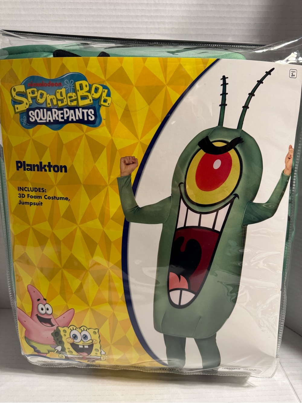 Spirit SpongeBob SquarePants Kids Costume - Plankton